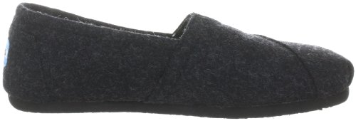 Toms Womens Classic Woolen Black Casual Shoe 6.5 Women US