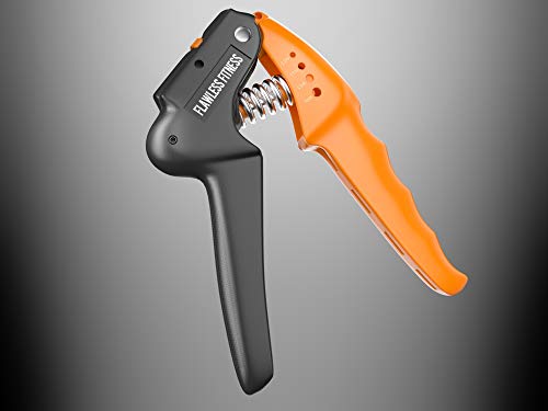 Hand Grip Strengthener - Quickly Increase Hand Wrist Finger Forearm Strength With The Best Hand Exerciser - Easy Adjustable Resistance From 22 to 70 Lbs (10-32 Kg) - Perfect for Musicians Athletes and Hand Rehabilitation Exercising