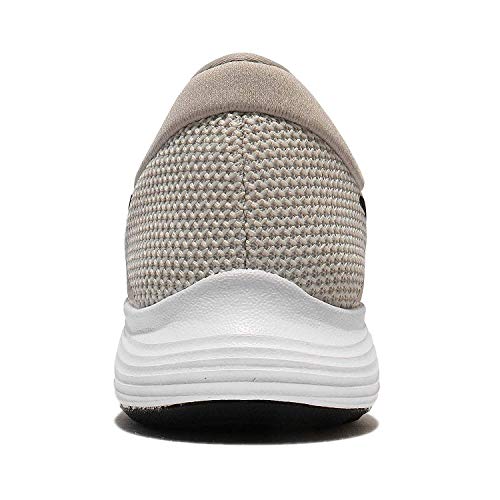 Nike Womens Revolution 4 Light Bone/Black-Pale Grey-White Running Shoes (10)