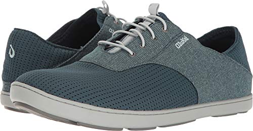 OLUKAI Nohea Moku Shoe - Men's Stormy Blue/Stormy Blue, 8.0