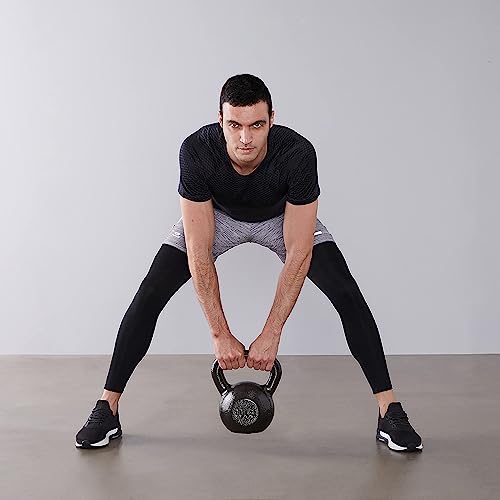 Amazon Basics Cast Iron Kettlebell - 60 Pounds, Black