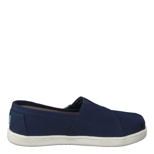 TOMS Women's Slip-on Oxford Flat, Blue, 12