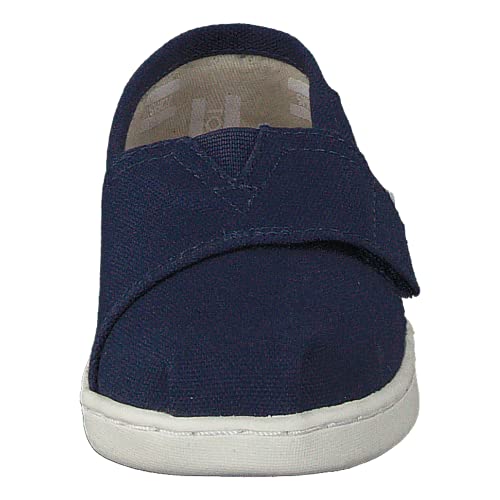 TOMS Women's Slip-on Oxford Flat, Blue, 12