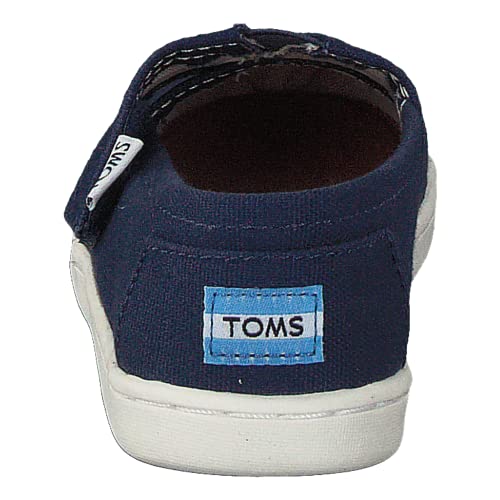 TOMS Women's Slip-on Oxford Flat, Blue, 12