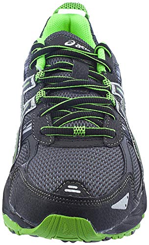 ASICS Men's Gel-Venture 5 Running Shoe, 12, Castle Rock/Black/Green Gecko