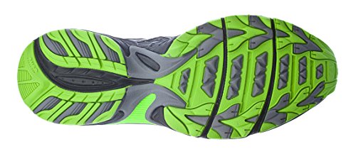 ASICS Men's Gel-Venture 5 Running Shoe, 12, Castle Rock/Black/Green Gecko