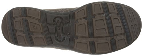 Skechers USA Men's Harper Delen Slip-On Loafer,Dark Brown Leather,10 M US