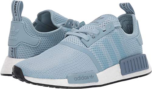 adidas Originals womens Nmd_r1 Running Shoe, Ash Grey/Ash Grey/Raw Steel, 10 US