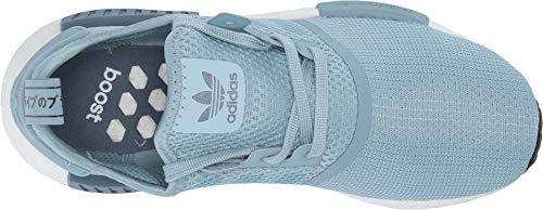 adidas Originals womens Nmd_r1 Running Shoe, Ash Grey/Ash Grey/Raw Steel, 10 US