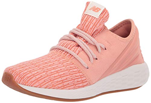 New Balance Women's Fresh Foam Cruz Decon V2 Sneaker, Faded Copper/Pink Mist, 9.5 B US