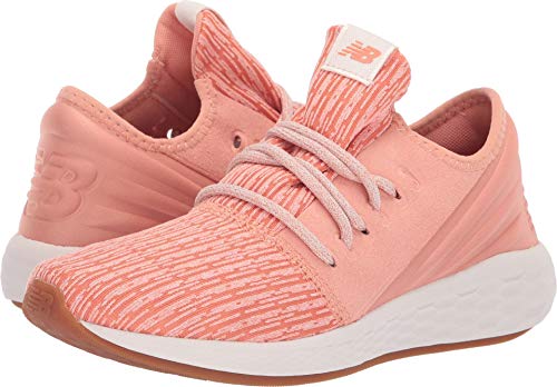 New Balance Women's Fresh Foam Cruz Decon V2 Sneaker, Faded Copper/Pink Mist, 9.5 B US