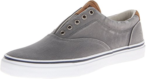 Sperry Mens Striper LL CVO Sneaker, Grey, 8.5