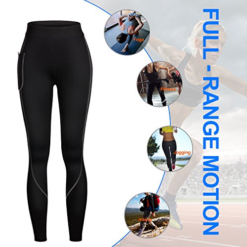 Neoprene Sauna Pants for Women - Slimming Leggings