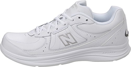 New Balance Men's 577 V1 Lace-up Shoe, White, 8