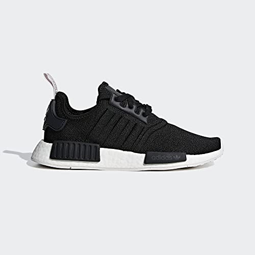 adidas Originals Women's NMD_R1 Running Shoe, Black/Black/Orchid Tint, 6.5