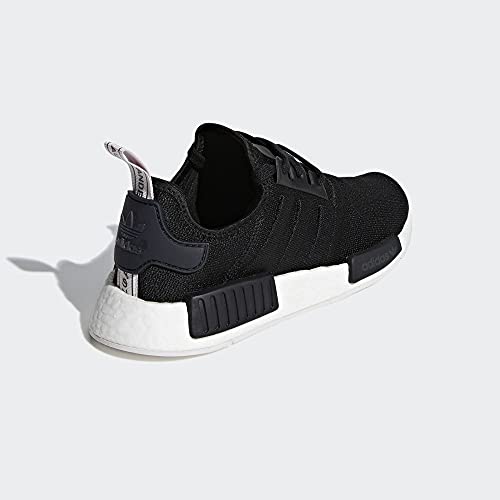 adidas Originals Women's NMD_R1 Running Shoe, Black/Black/Orchid Tint, 6.5