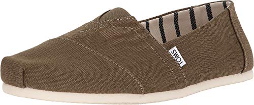 Toms Venice Collection Alpargata Military Olive Heritage Canvas 14