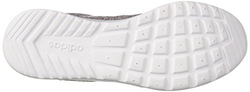 adidas Women's CF QT Racer Running Shoe, clear lilac/white/black, 7.5 M US