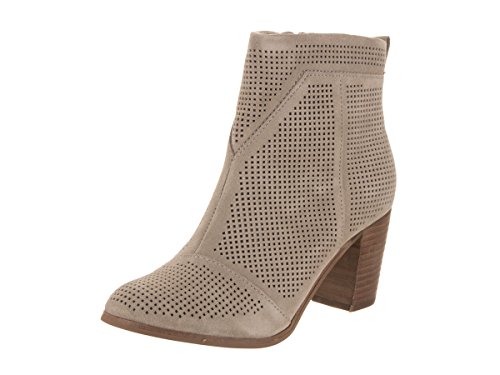 TOMS womens Lunata Perf loafers shoes, Desert Taupe, 6.5 US