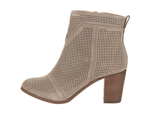 TOMS womens Lunata Perf loafers shoes, Desert Taupe, 6.5 US