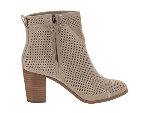 TOMS womens Lunata Perf loafers shoes, Desert Taupe, 6.5 US