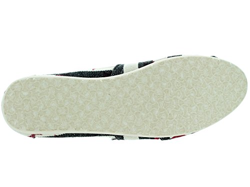 Toms Womens Classic Star Navy/Natural Star Casual Shoe 6.5 Women US