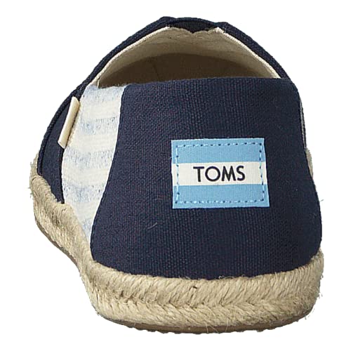 TOMS Women's Navy University Rope 10013504 (Size: 6.5)