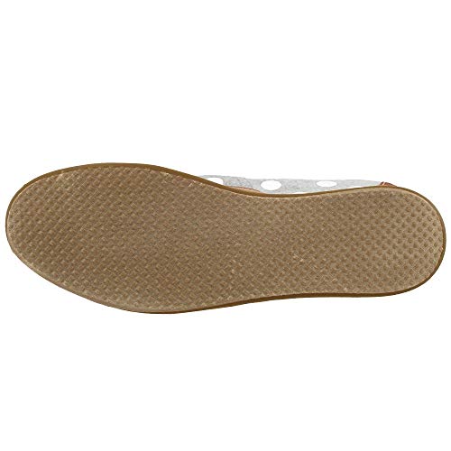 TOMS Women's Alpargata Drizzle Grey Dot 6.5 M