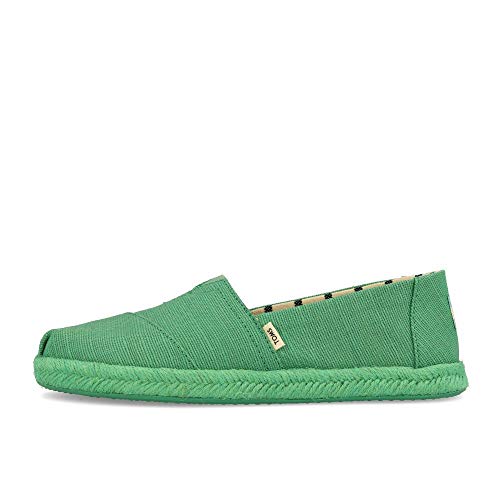 TOMS Women's Alpargata Espadrille, Size: 6.5 B(M) US, Color: Winter Green Heritage Can