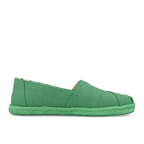 TOMS Women's Alpargata Espadrille, Size: 6.5 B(M) US, Color: Winter Green Heritage Can