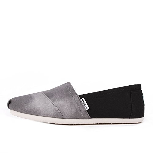 TOMS Women's Canvas Slip-On (6.5 B(M) US, Black Canvas Washed)
