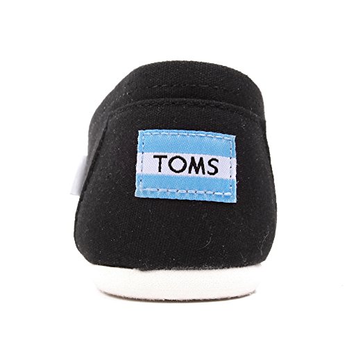 TOMS Women's Canvas Slip-On (6.5 B(M) US, Black Canvas Washed)
