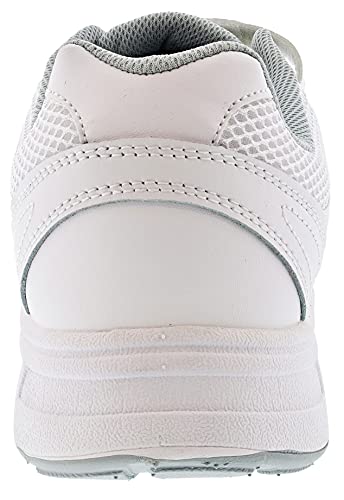 Dr. Scholl's - Men's Brisk Light Weight Dual Strap Sneaker, Wide Width, White Grey, 11.5 Wide