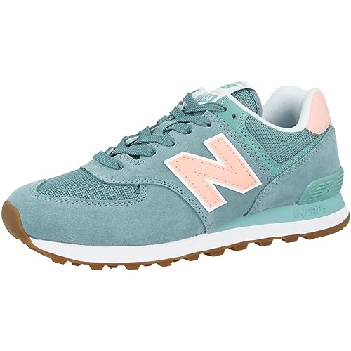 New Balance Women's 574 V2 Summer Sneaker, Smoke Blue, 12 D US
