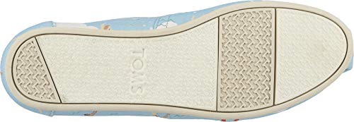 TOMS Women's Alpargata Espadrille, Size: 5.5 B(M) US, Color: Blue Glow Swimmers