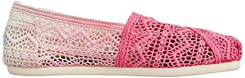 TOMS Women's Dyed Classics Fuschia Dip Casual Shoe 7.5 Women US