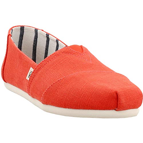 TOMS mens Loafers fashion sneakers, Cherry Tomato, 10 US