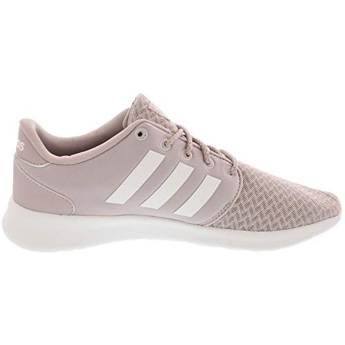adidas Cloudfoam QT Racer Shoe Women's Running 8 Ice Purple-White-Light Granite