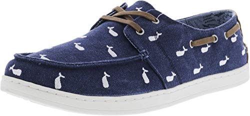 TOMS Mens Culver Boat Sneakers Shoes Casual - Blue - Size 10.5 D