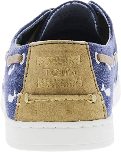 TOMS Mens Culver Boat Sneakers Shoes Casual - Blue - Size 10.5 D