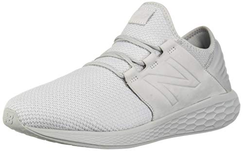New Balance Men's Fresh Foam Cruz V2 Sneaker, Arctic Fox/White/Nubuck, 8.5 2E US