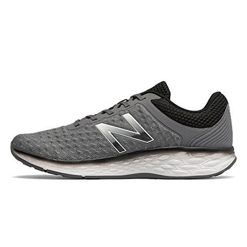 New Balance Men's Fresh Foam Kaymin V1 Running Shoe, Grey/Black, 8.5 4E US