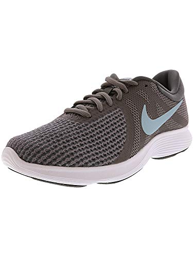 Nike Womens Revolution 4 Running Shoe Gunsmoke/Ocean Bliss/Dark Grey Size 8 M US