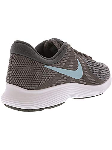Nike Womens Revolution 4 Running Shoe Gunsmoke/Ocean Bliss/Dark Grey Size 8 M US