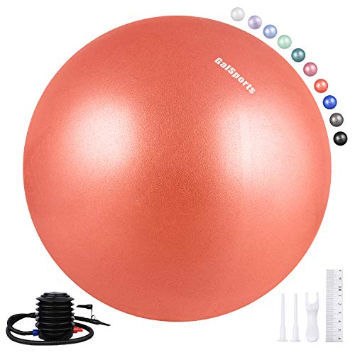 GalSports Pregnancy Birthing Ball, Yoga Exercise Birth Ball Chair for Delivery & Training & Fitness, Extra Thick Non-Toxic Anti-Burst Labor Ball with Quick Pump