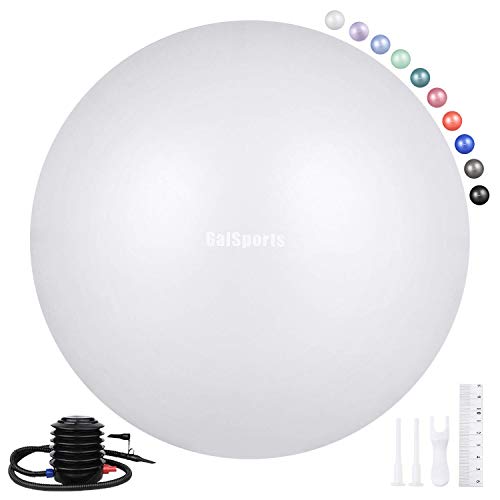 GalSports Pregnancy Birthing Ball, Yoga Exercise Birth Ball Chair for Delivery & Training & Fitness, Extra Thick Non-Toxic Anti-Burst Labor Ball with Quick Pump