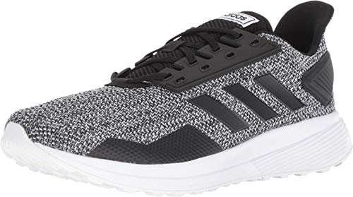 adidas Duramo 9 Running Shoe for Men - Black/White
