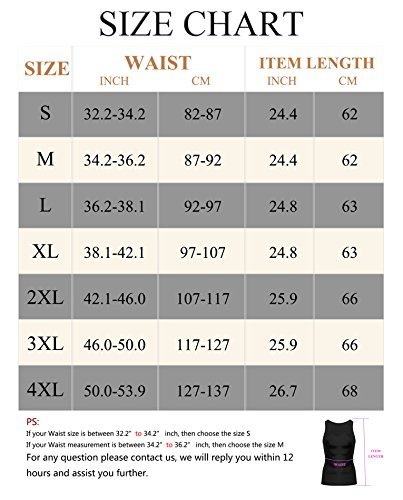 Men Waist Trainer Corset Vest Hot Neoprene Body Shaper Tank Top Sauna Suit Shirt No Zip Trimmer (3XL, Black Sauna Sweat Suits)