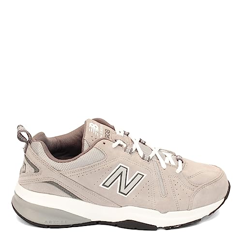 New Balance Men's 608 V5 Casual Comfort Cross Trainer, Team Away Grey/Castlerock, 13 X-Wide