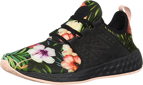 New Balance Men's Fresh Foam Cruz V2 Sneaker, Black, 8.5 2E US